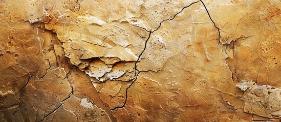 Sandstone texture with rough, scratched dirt background