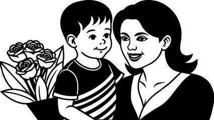 Cherishing Mom & Son Bond Celebrate Mother's Day 