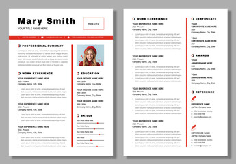 Resume Template Layout