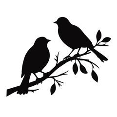 A bird sitting on top of a tree branch