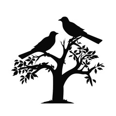 A birds sitting on top of a tree branch