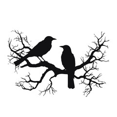 A birds sitting on top of a tree branch
