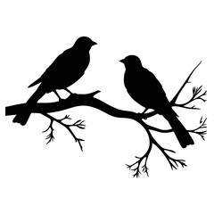 A birds sitting on top of a tree branch