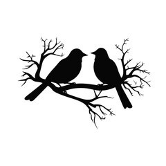 A birds sitting on top of a tree branch