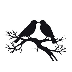 A birds sitting on top of a tree branch