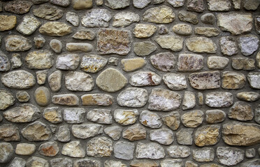 Old stone wall - 767663655