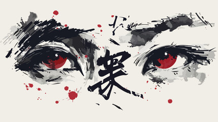 Chinese Calligraphy Translation eye look see division