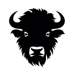 Fototapeta premium vector illustration tattoo - bison