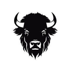 Buffalo - American Bison Silhouette 