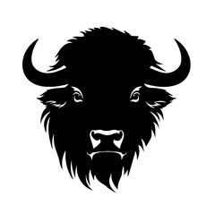 Buffalo - American Bison Silhouette 