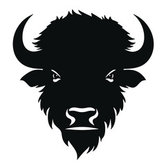 Buffalo - American Bison Silhouette 