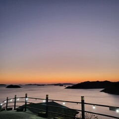 sunset, 바다 노을