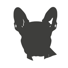 boston terrier Silhouette 