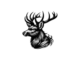 Enchanted Forests: Majestic Deer and Stag Vector Illustrations for Nature-Themed Design