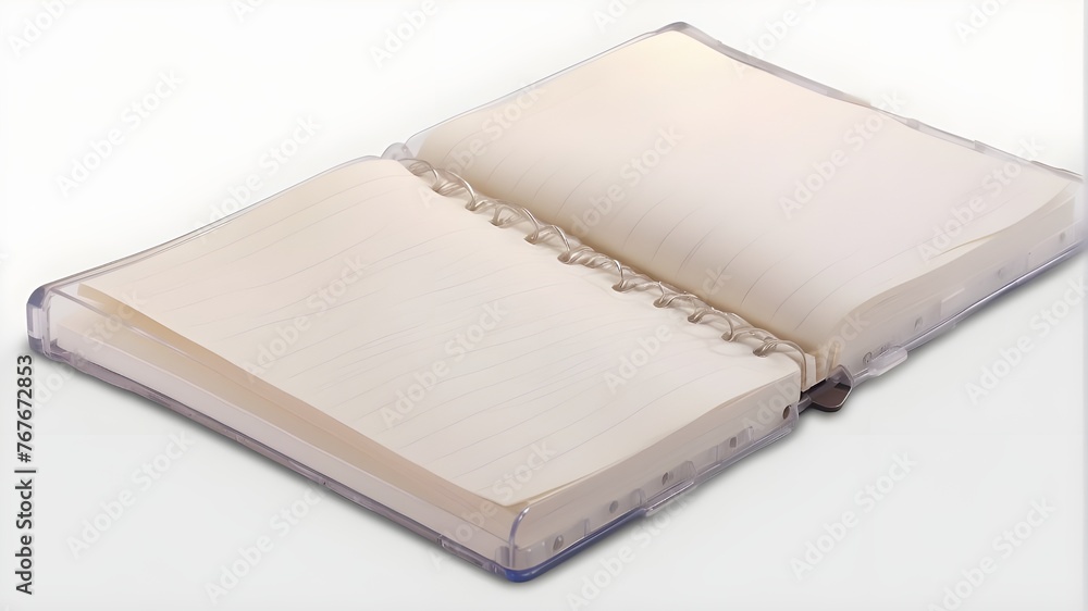Poster available in transparent png notepad spiral on transparent