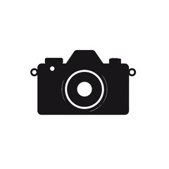 Photo camera icon vector sign and symbols