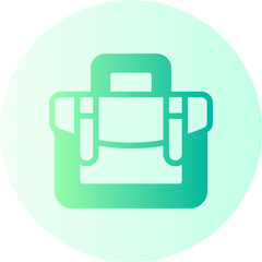 briefcase gradient icon