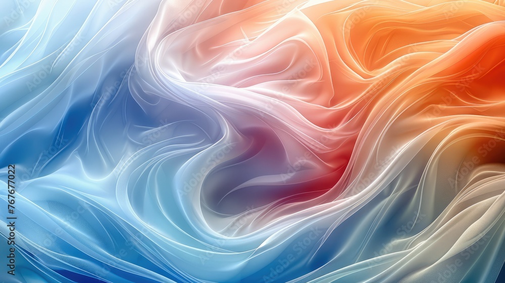 Aufkleber Examples of abstract color. Generative AI.