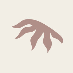 Minimal doodle social story highlight cute vector element