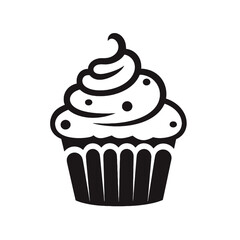  cupcake Silhouette 