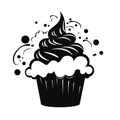  cupcake Silhouette 