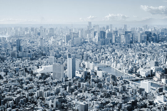 View of Tokyo, Japan from Tokyo Skytree