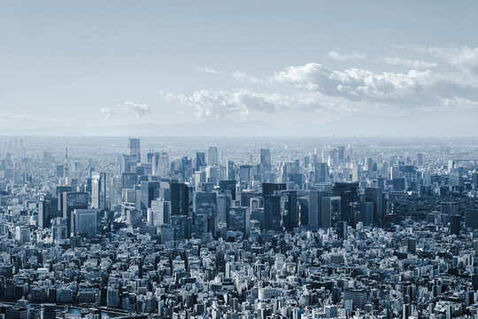 View of Tokyo, Japan from Tokyo Skytree