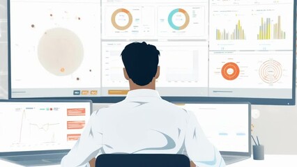 An interactive data visualization tool presenting patient trends and patterns aiding in the diagnosis and treatment of complex medical conditions.