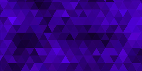 elegant purple geometric background with triangles - obrazy, fototapety, plakaty