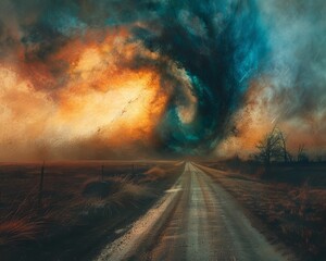 Tornadoes Abstract Gradients and Color Transitions Architectural Photography Comforting Grunge Aesthetic ,