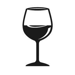 Wine Glass Silhouette 