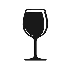 Wine Glass Silhouette 