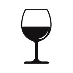 Wine Glass Silhouette 