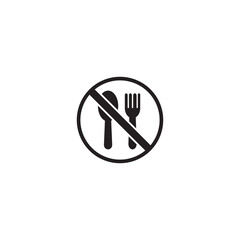no eating icon
