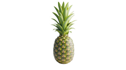 Fresh Pineapple on Transparent Background PNG