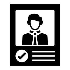   Candidate glyph icon