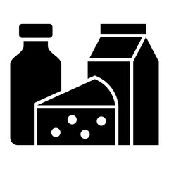   Dairy Products glyph icon