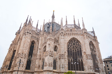 Duomo di Milano, The Milan Cathedral in Milan, Lombardy, Italy - 767695211
