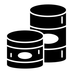   Canned Food glyph icon