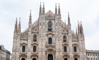 Duomo di Milano, The Milan Cathedral in Milan, Lombardy, Italy - 767695426