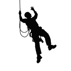climber silhouette