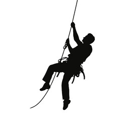 climber silhouette