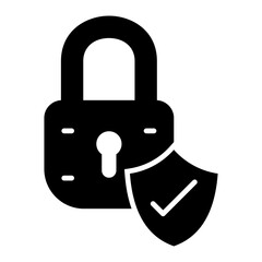   Security glyph icon