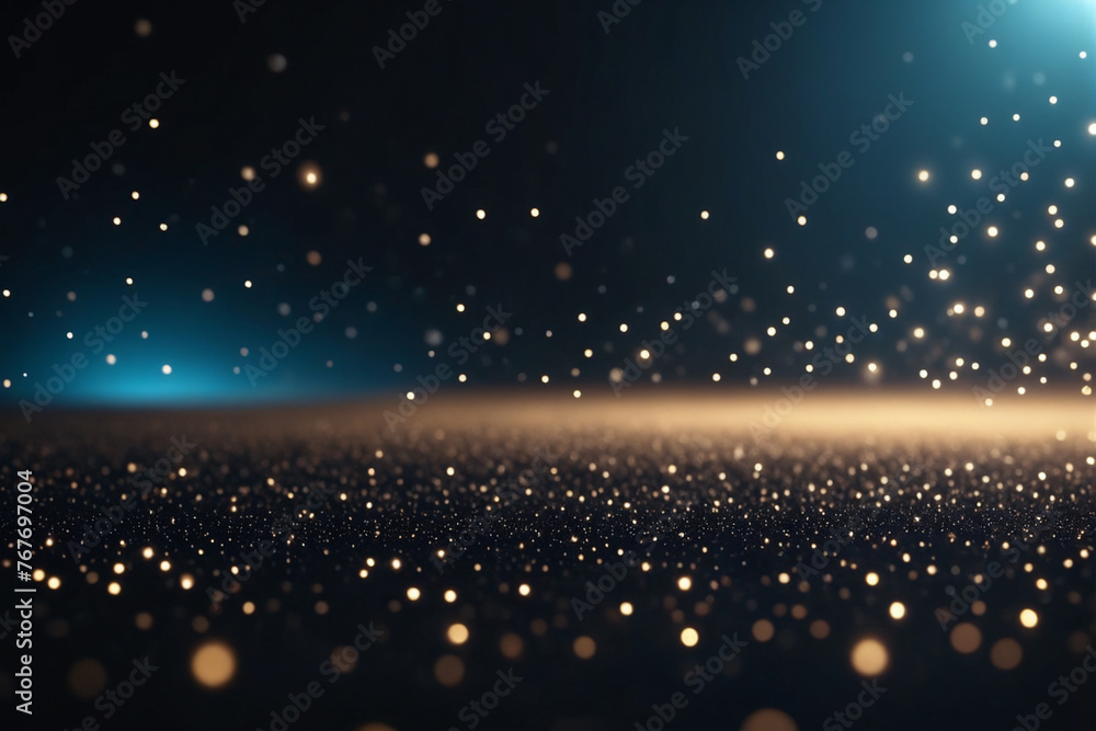Aufkleber Abstract technology particles mesh background