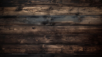 Naklejka premium Wooden Texture. Close up of wall made of wooden planks