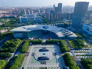  The Shanghai Science and Technology Museum Urban Environment of Pudong New Area, Shanghai, China © Weiming
