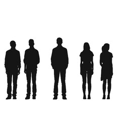 people standing  Silhouette 
