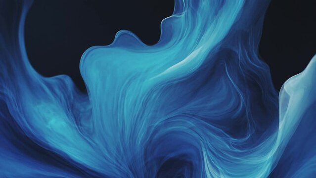 Blue fire abstract background