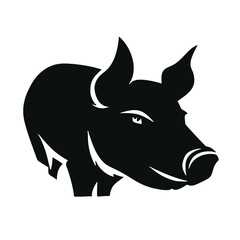 Pig Silhouette 