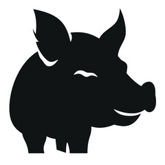 Pig Silhouette 